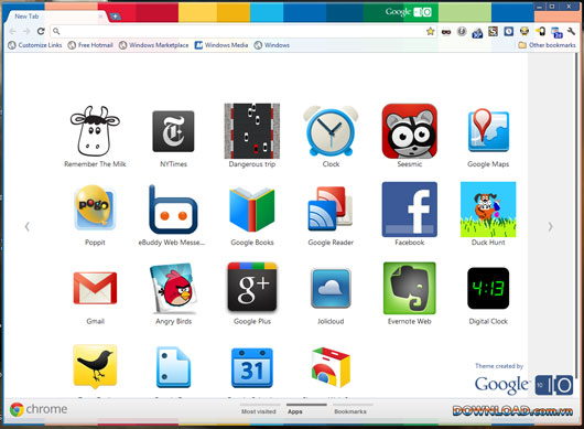 Google phát hành phiên bản trình duyệt Chrome 15